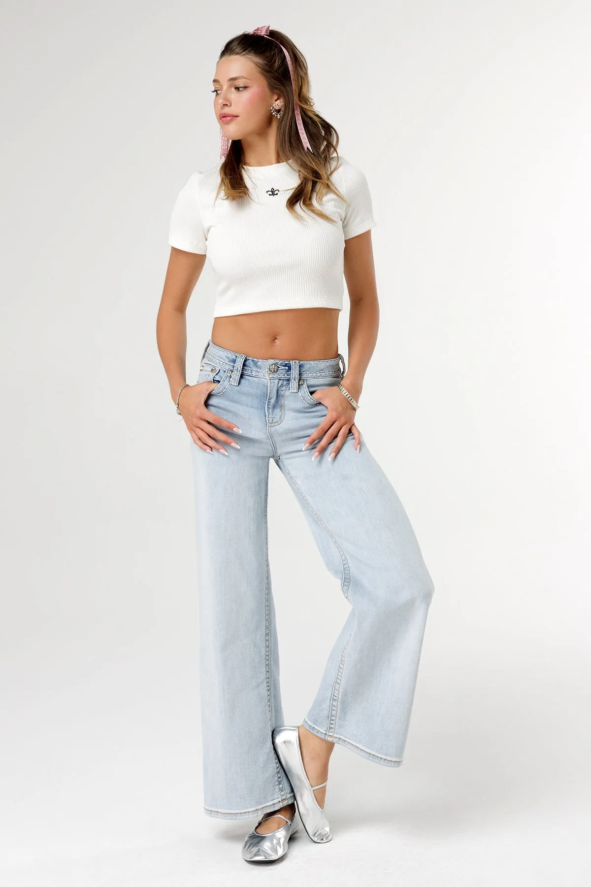 Gradient Everyday Wide Jeans