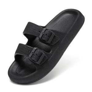 GS Comfy Home | Comfortable huis slippers met verstelbare riempjes voor dames en heren