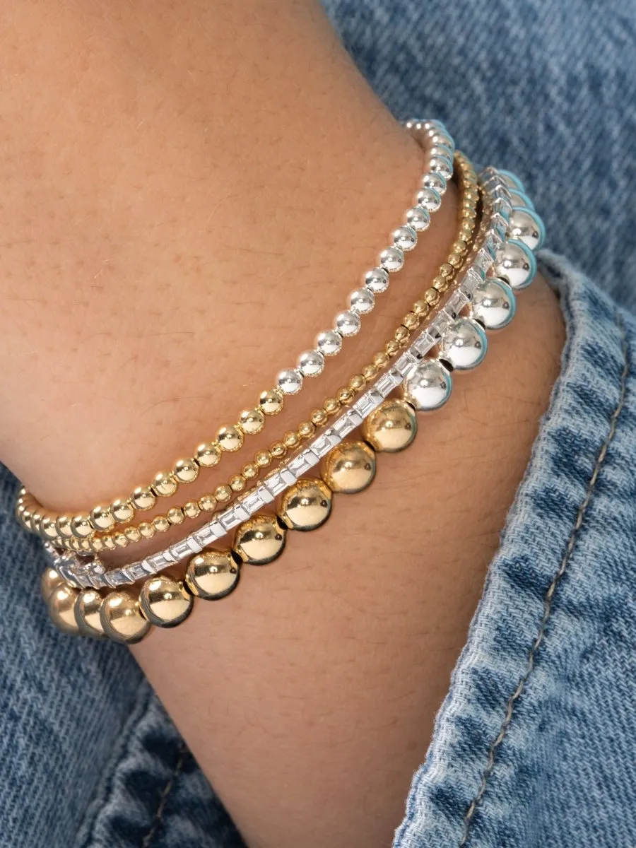 Half   Half Everyday Stretch Bracelet