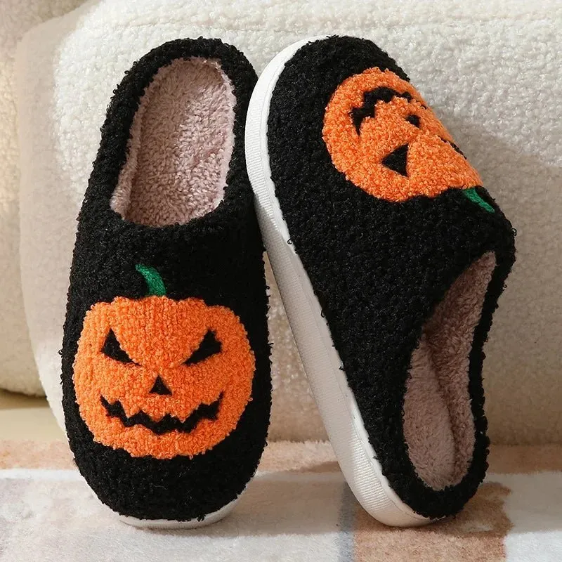 Halloween Pumpkin Slipper