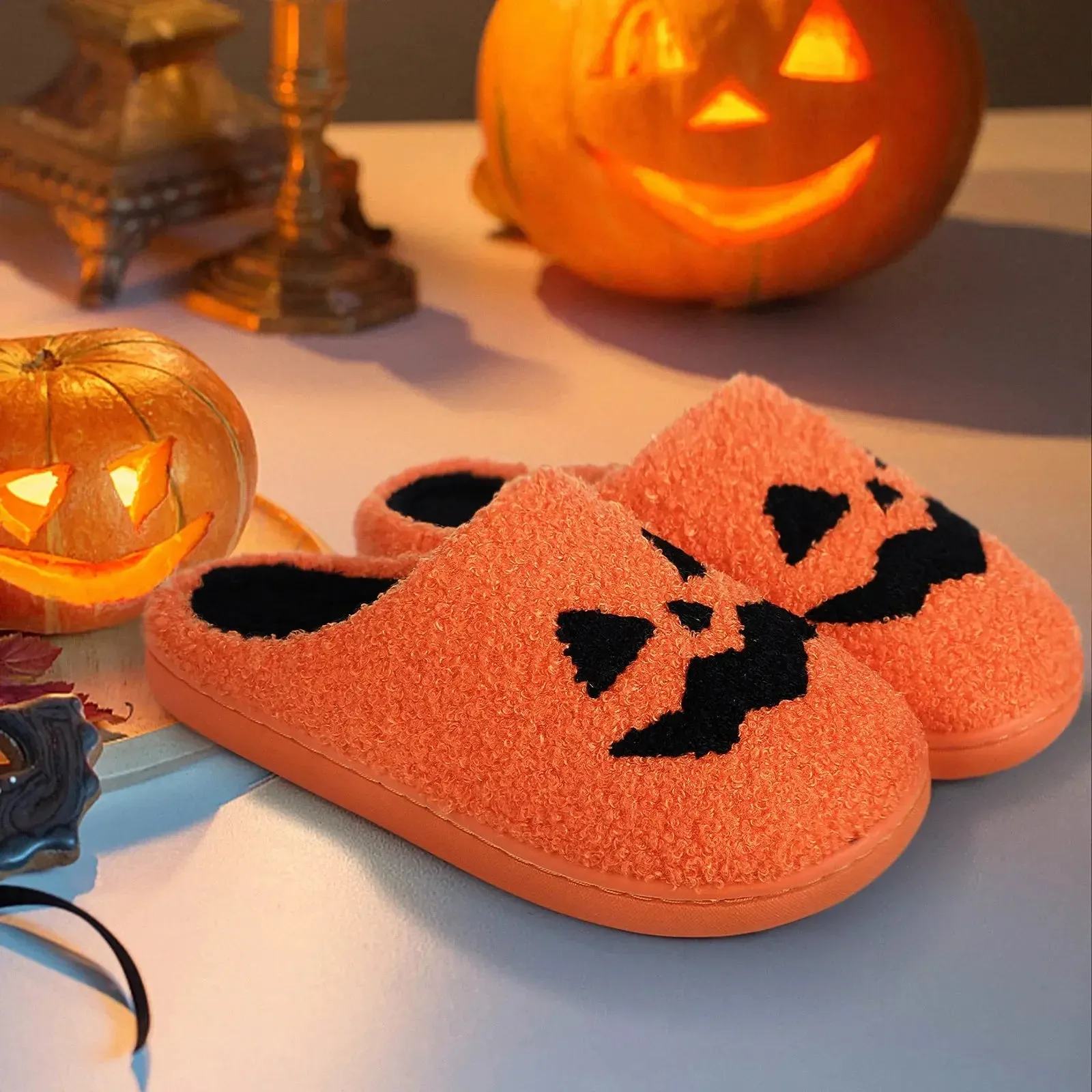 Halloween Pumpkin Slipper