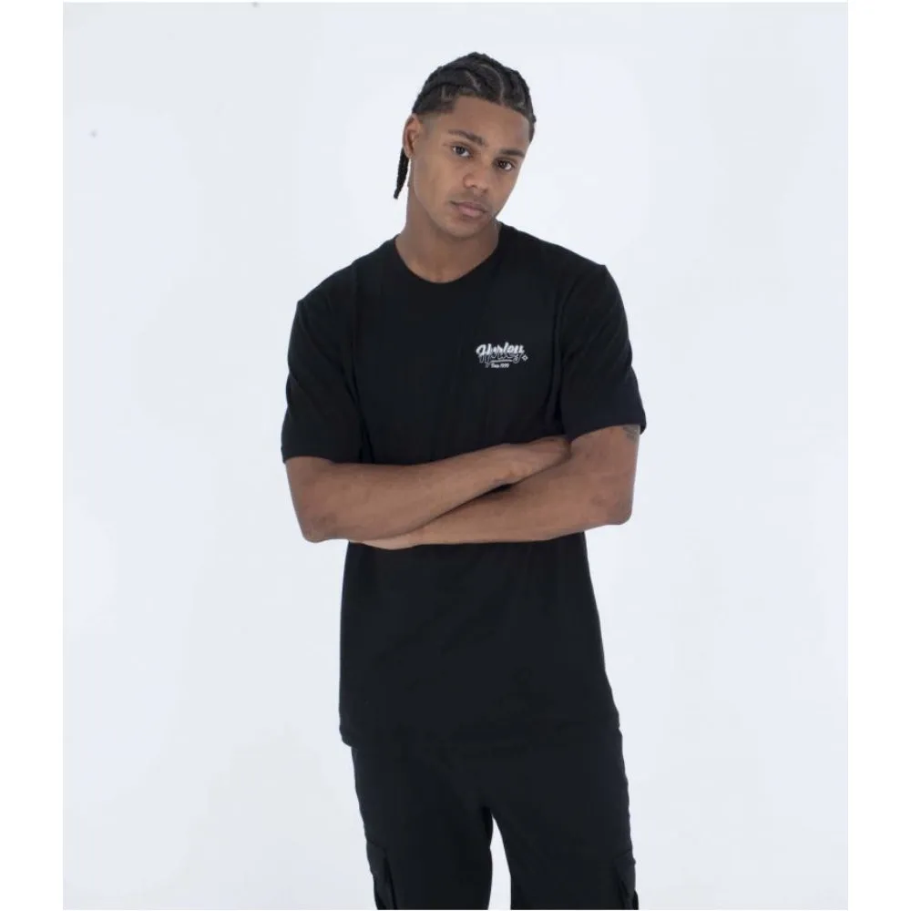 HURLEY EVERYDAY CREEPIN TEE BLACK