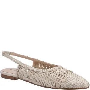 Hush Puppies Dalia Woven Slingback Ballerinas