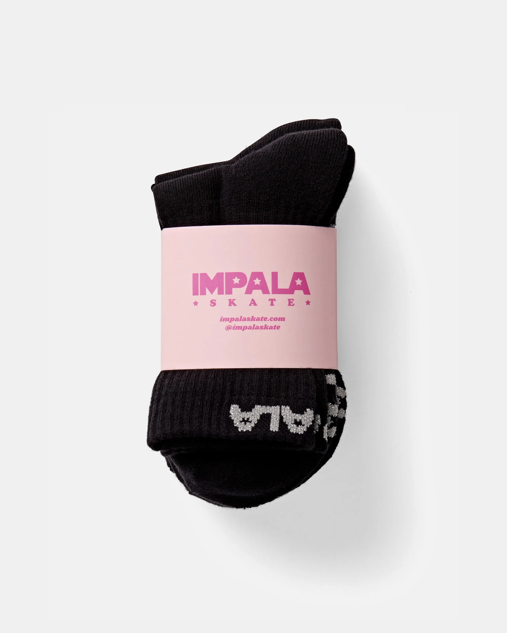 Impala Everyday Socks 3 Pack - Black