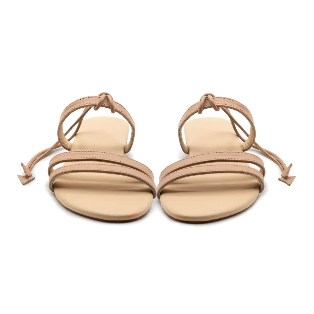JAMs 103 - Beige - Leather Sandals