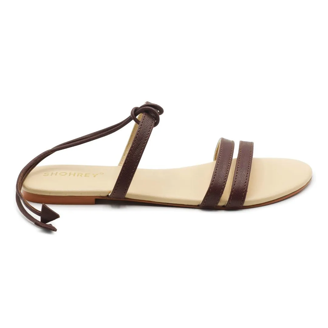 JAMs 103 - Choco Brown - Leather Sandals