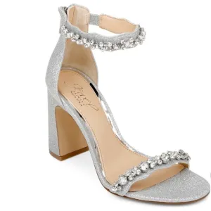 Jewel by Badgley Mischka Odessa Block Heel Sandals Size 8 1/2