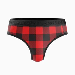 Katrina Everyday Thong - Buffalo Plaid