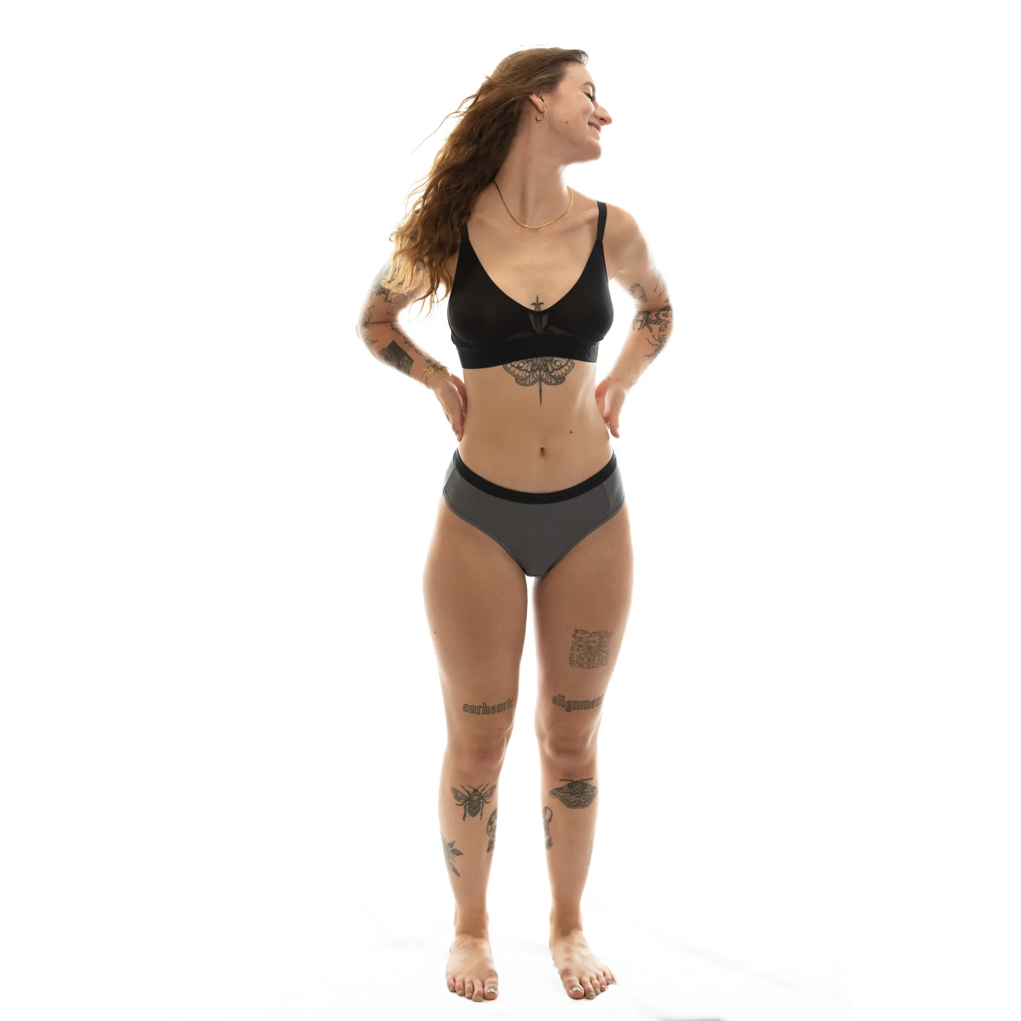 Katrina Everyday Thong - Slate Grey