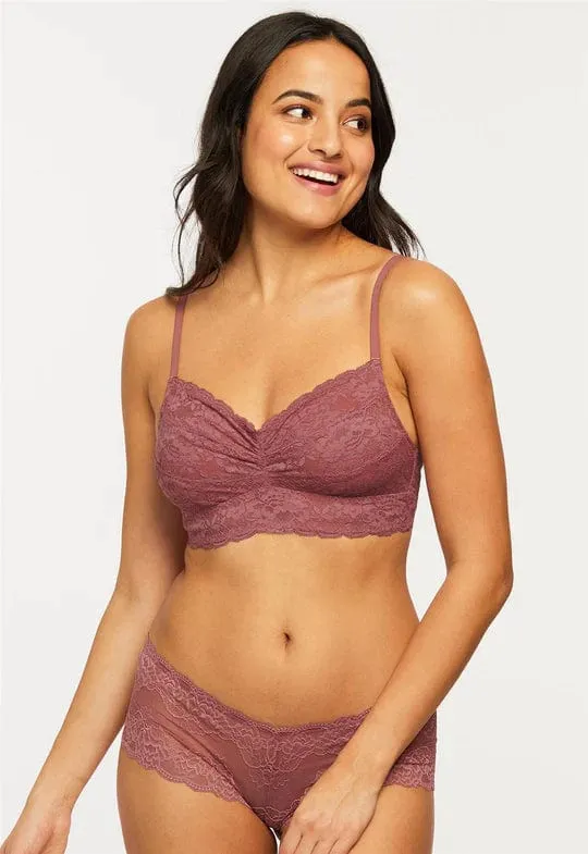 Lace Cheeky Panty- Mesa Rose