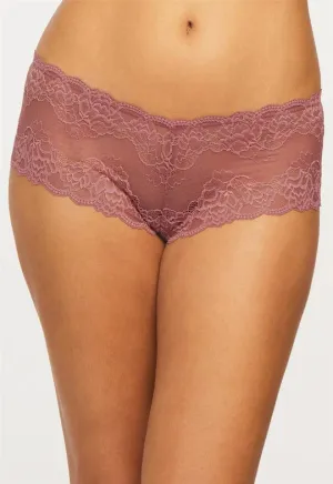 Lace Cheeky Panty- Mesa Rose