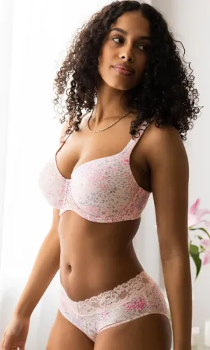 Lace Top Hipster in Flower Field