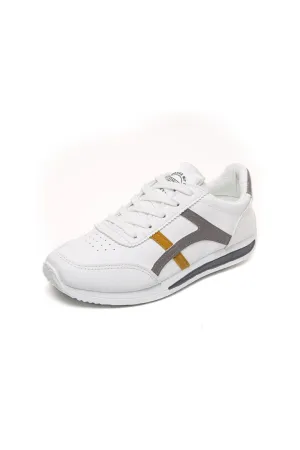 Lace Up Contrast Sneakers