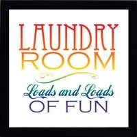 Laundry Room: Framed with Glass