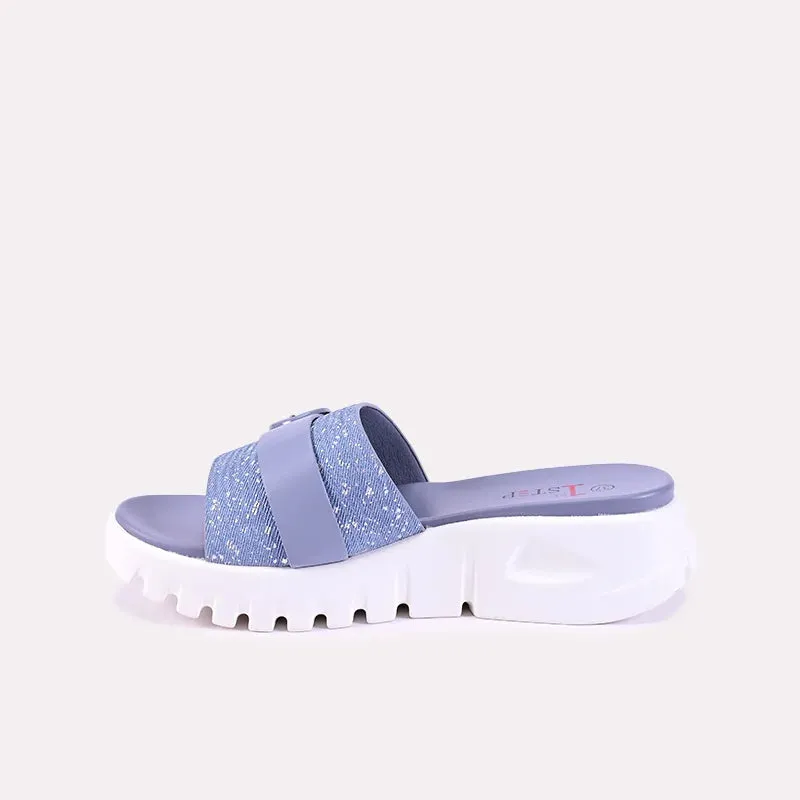 Lex Blue Comfy Slippers 0412682