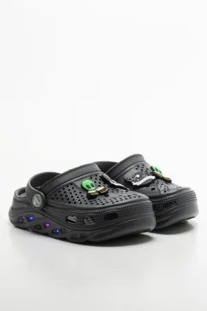 Light Up Clog Dark Grey