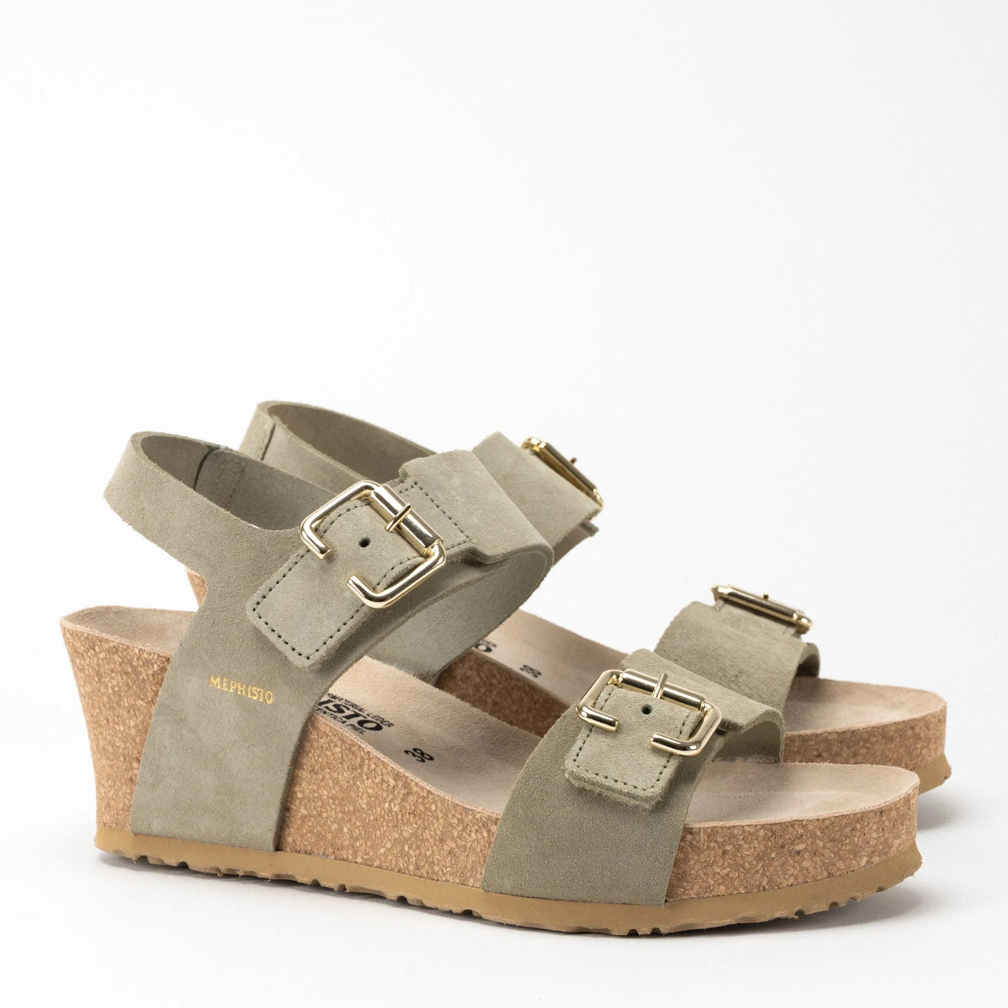 LISSANDRA - LIGHT KHAKI - SUEDE