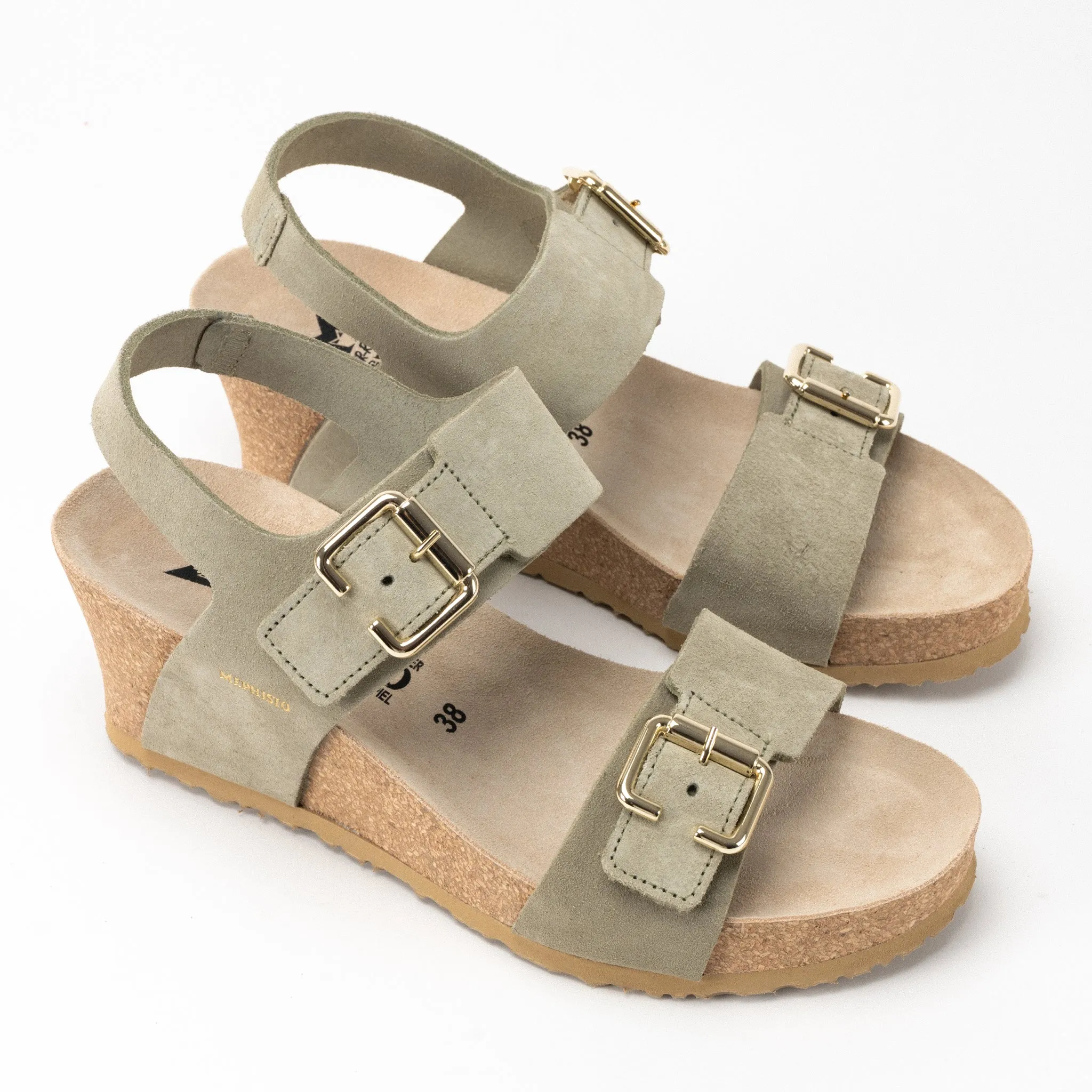 LISSANDRA - LIGHT KHAKI - SUEDE