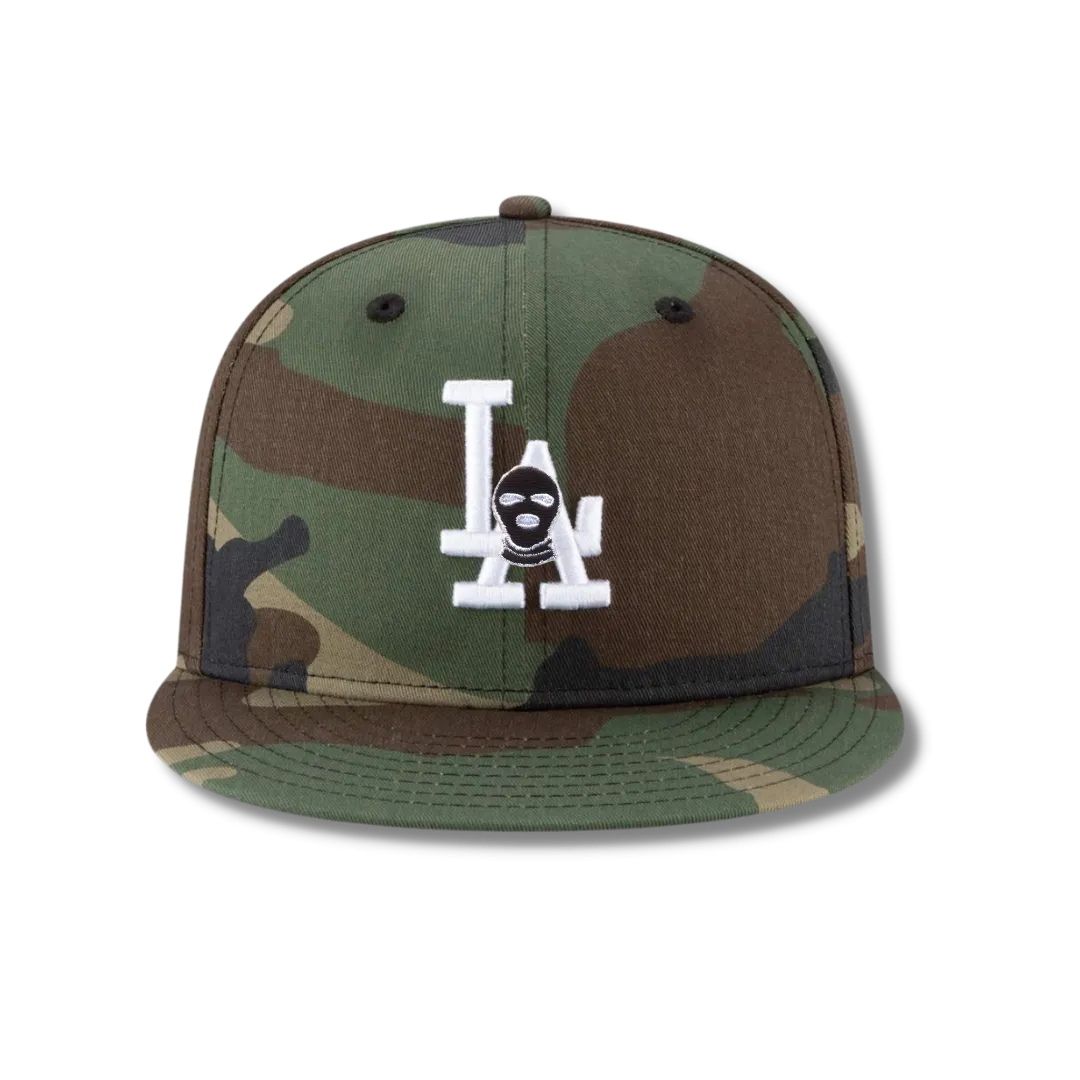 Los Angeles Ski Mask Baseball Snapback Hat