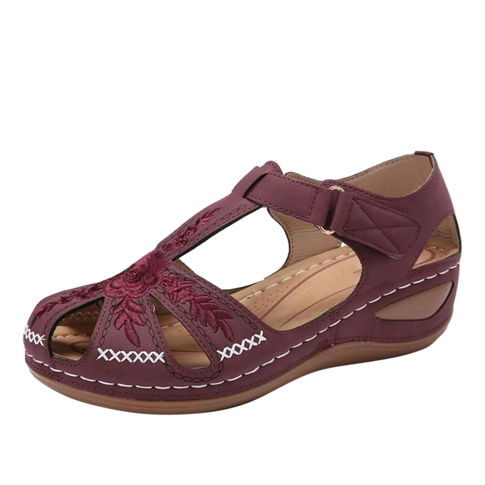 Low Heel 1-3cm Comfy Mules Summer Flip Flops Slippers Flat Shoes