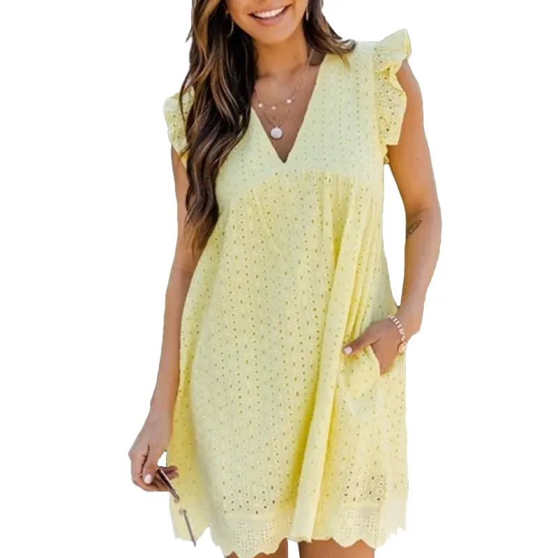 Luciana - Elegant Lace Summer Dress