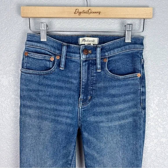 Madewell Cali Demi-Boot Jeans, Bodney Wash 25 - High-Rise, Denim, Jean, Ankle