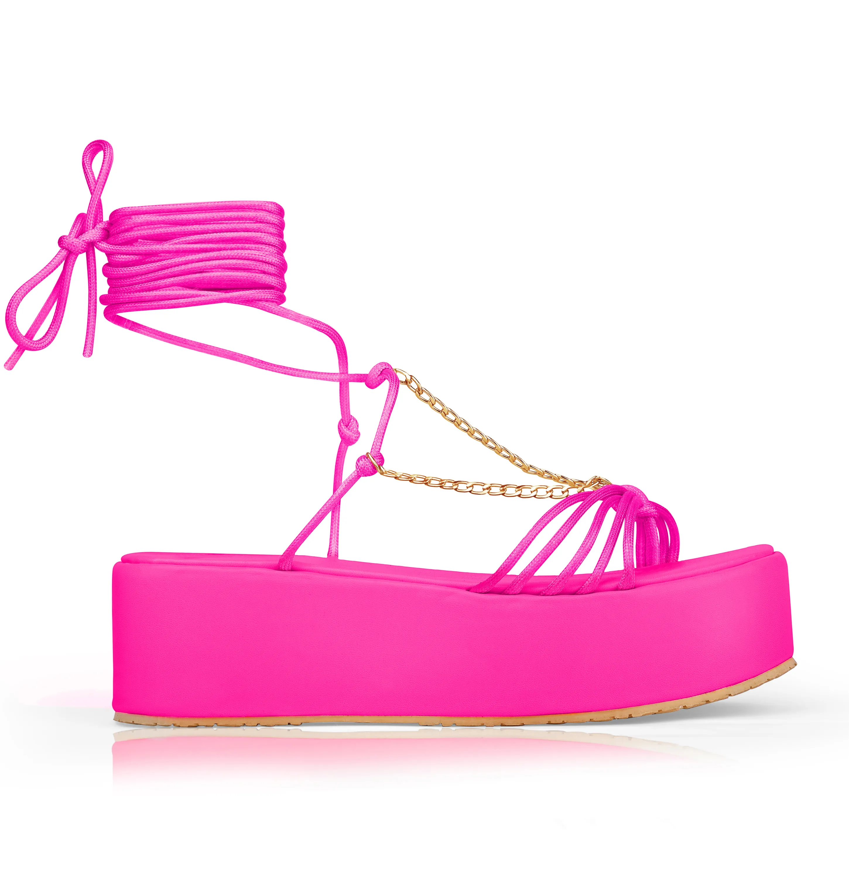 MAYORIYA FUCSHIA SLIPPERS
