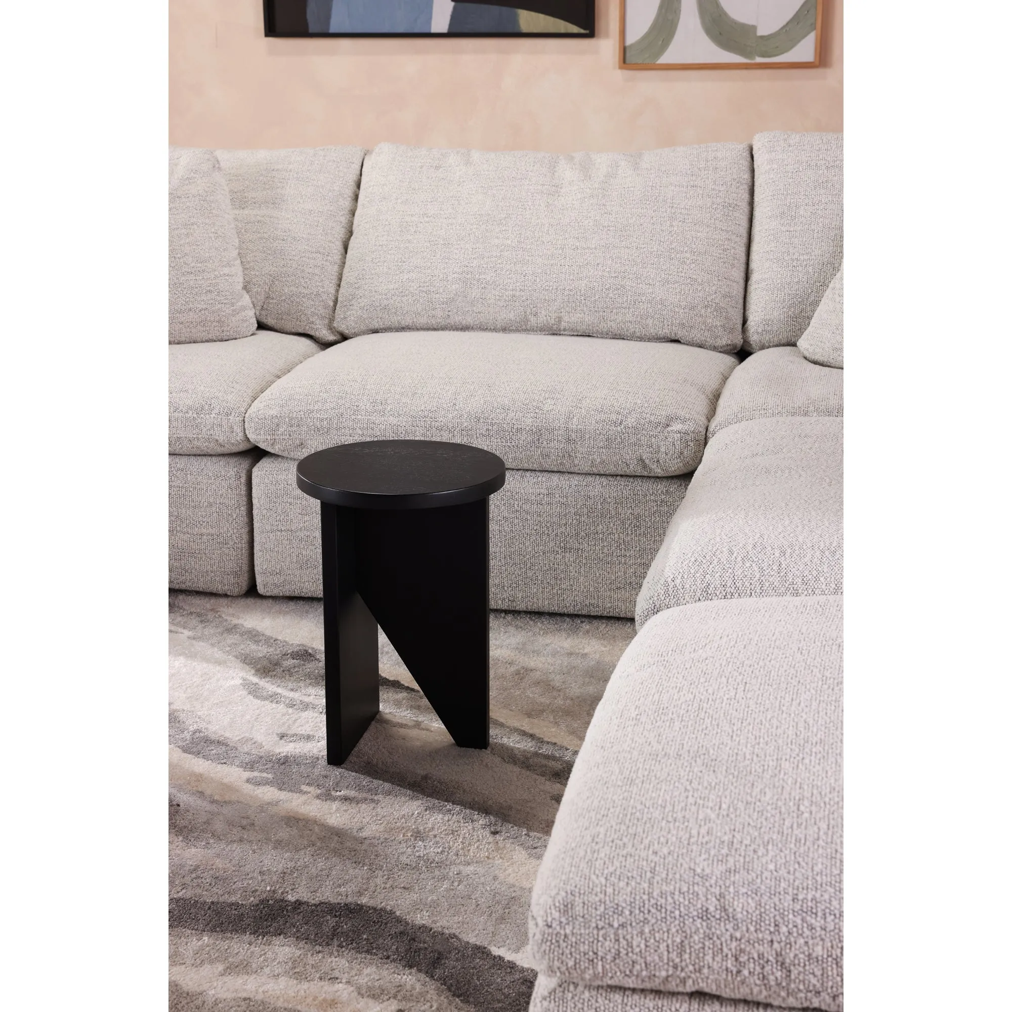 Moe's Home Collection Clay Dream Modular Sectional ~ Coastside Sand Performance Fabric