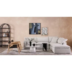 Moe's Home Collection Clay Dream Modular Sectional ~ Coastside Sand Performance Fabric