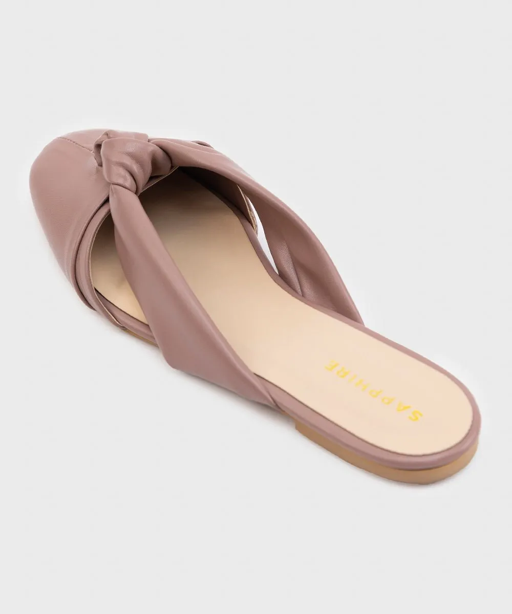 Mules with Knot Detail