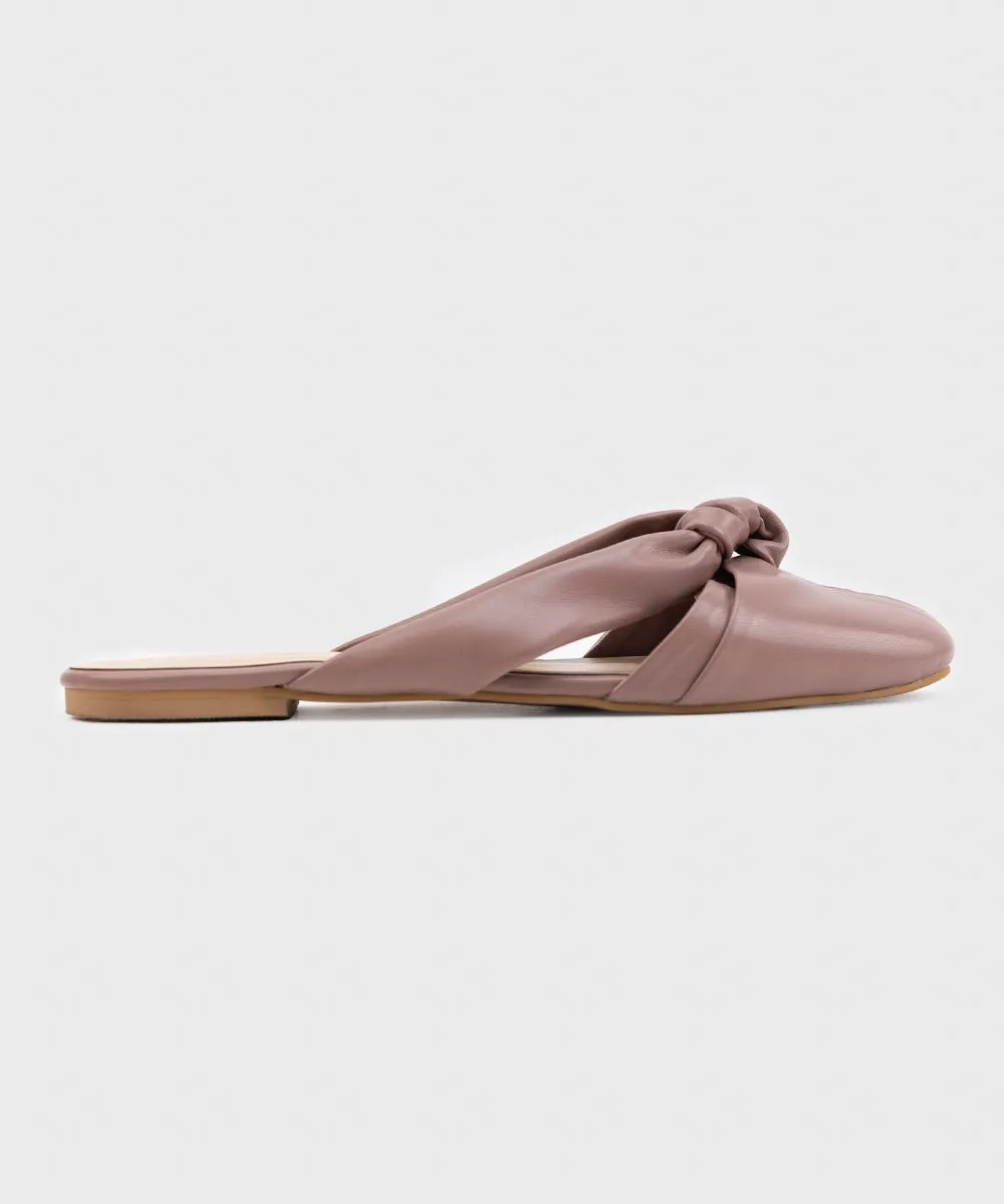 Mules with Knot Detail