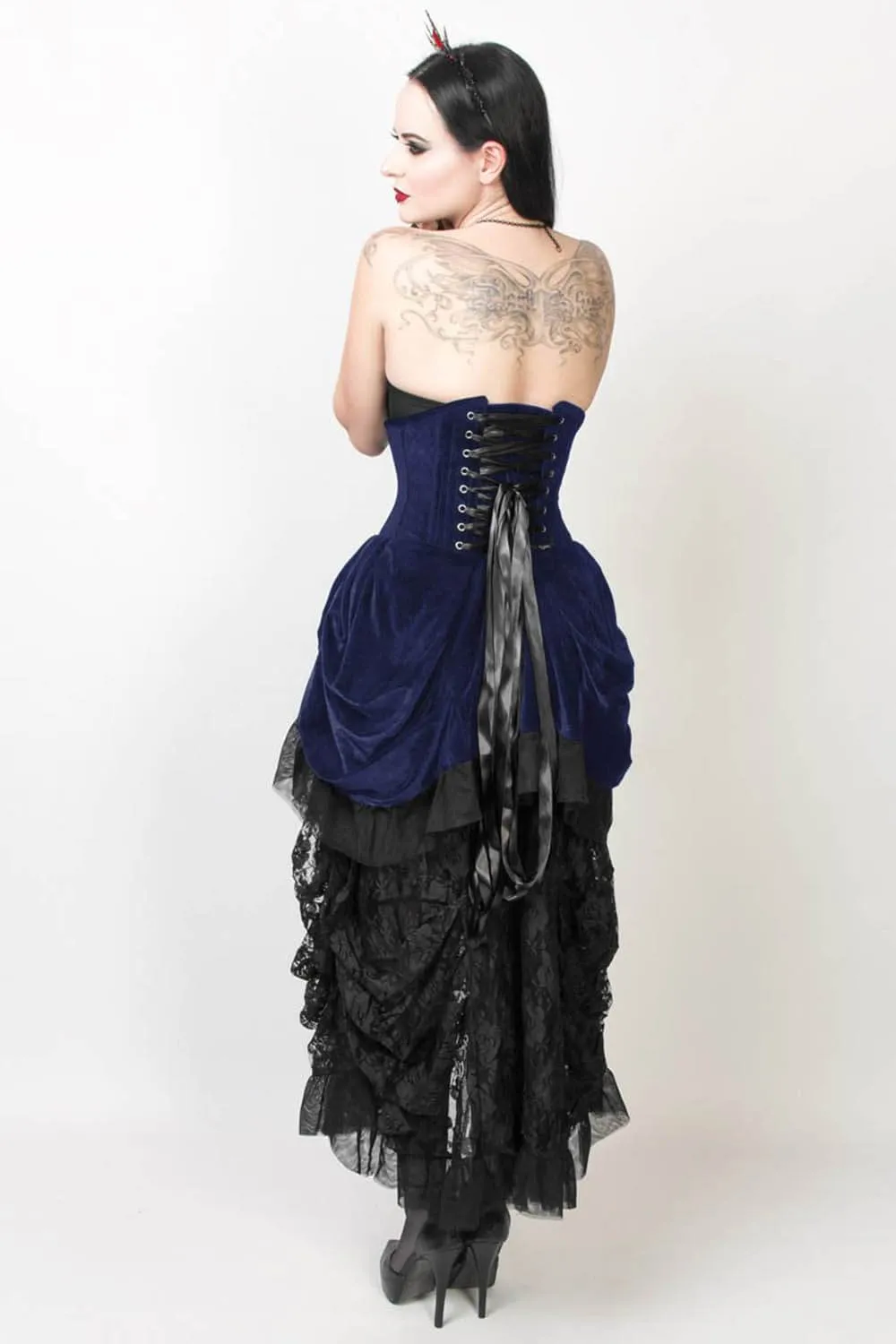 Nanelia Custom Made Burlesque Underbust Corset Dress