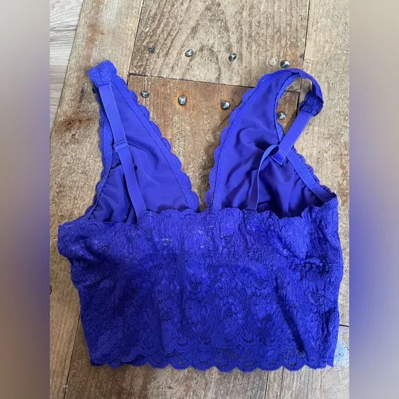 NWT Cosabella Never Say Never Plungie Bralette Violet