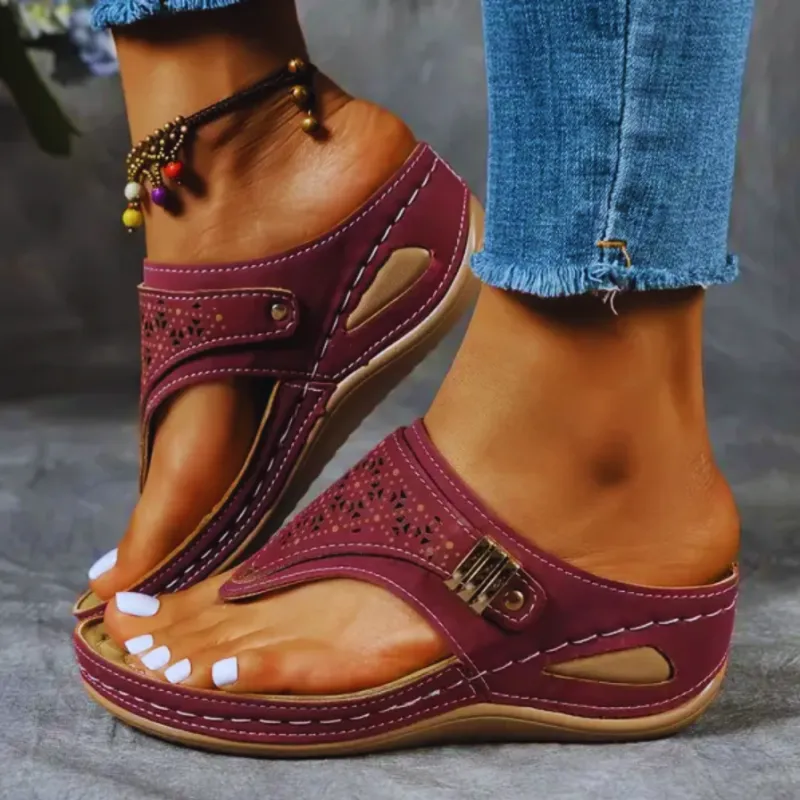 Orthopedic Slip-On Sandals | Comfortable & Stylish | Arch Support