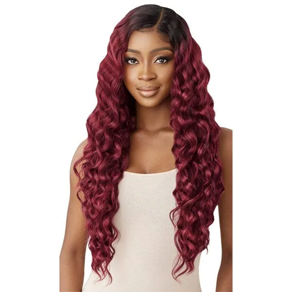 Outre Synthetic Sleeklay Part HD Lace Front Wig - SHALINI