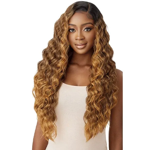 Outre Synthetic Sleeklay Part HD Lace Front Wig - SHALINI