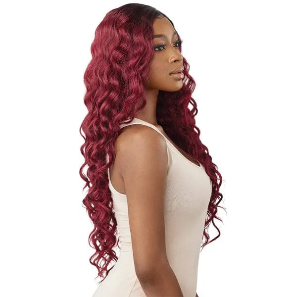 Outre Synthetic Sleeklay Part HD Lace Front Wig - SHALINI