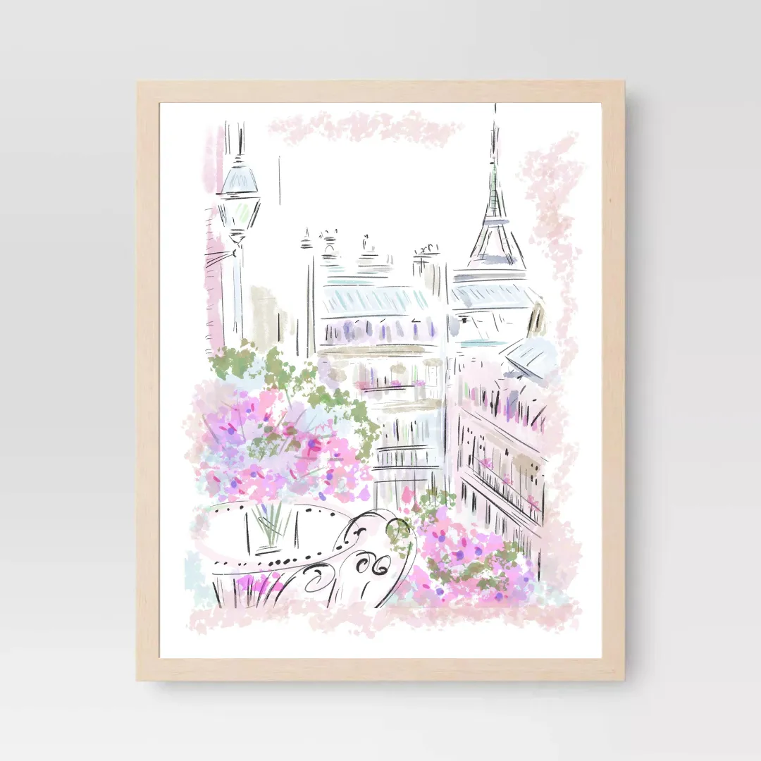 PARIS BALCONY - Art Print
