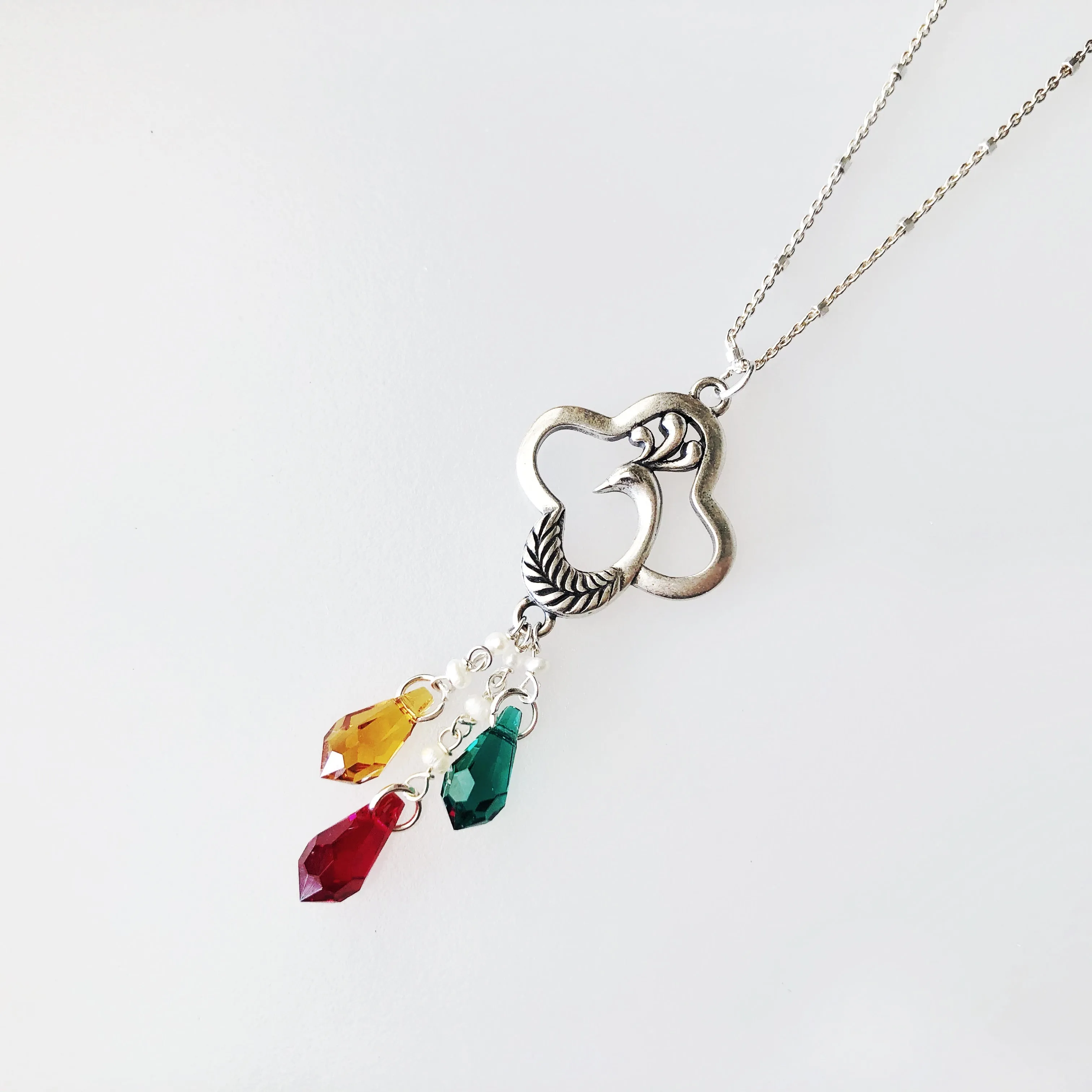 Peacock Princess Necklace