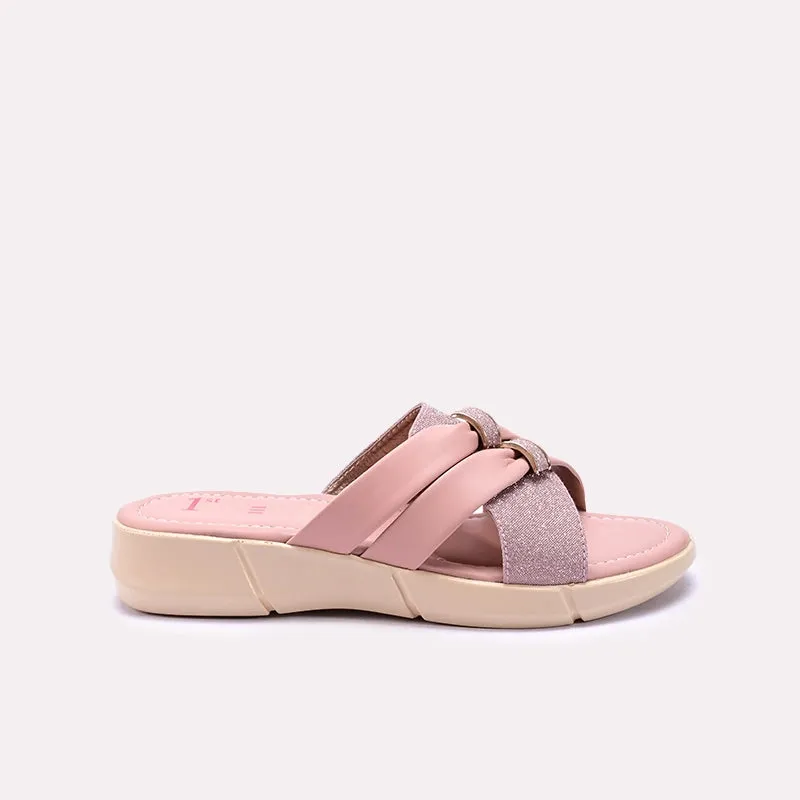 Pink Comfy Casual Slippers 0413122