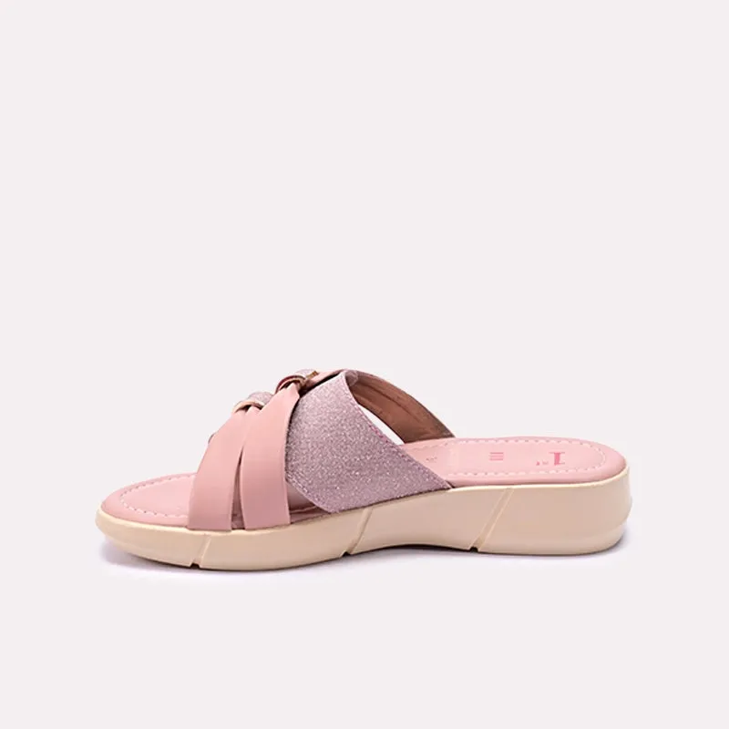 Pink Comfy Casual Slippers 0413122
