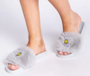 PJ Salvage Happy Looks Good on You Slippers