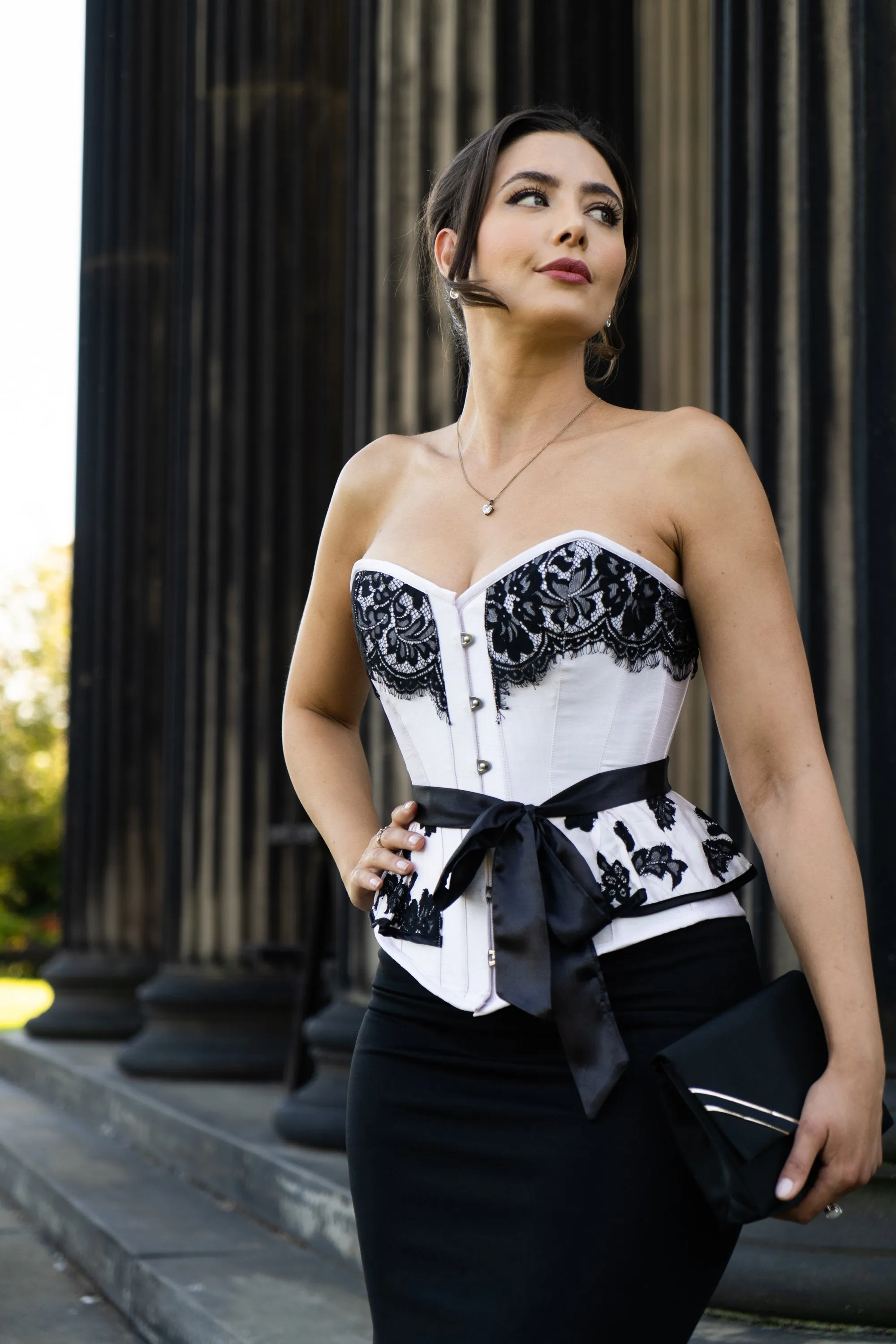 Prom Corset with Sash