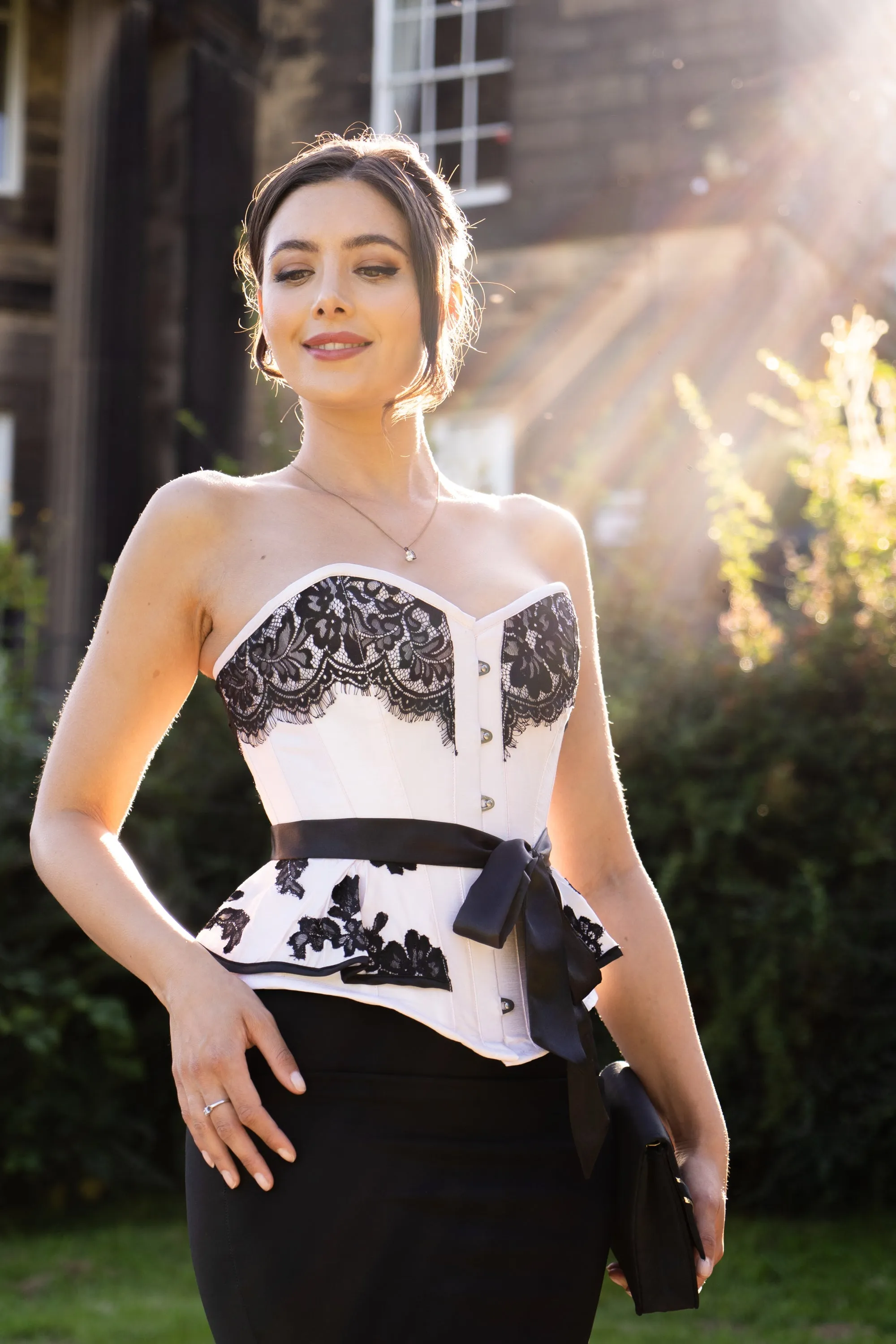 Prom Corset with Sash