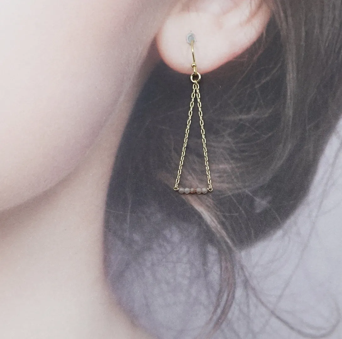 Radiance Earrings (Champagne)