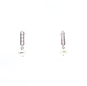 Radiance Pearl Earrings (Pink)