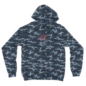 Red alp Camouflage Adult Hoodie
