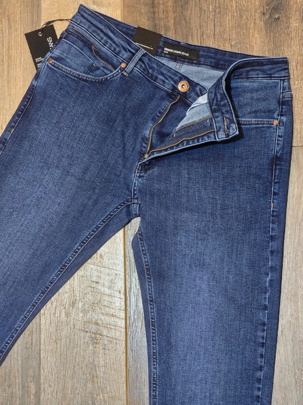 Remus Uomo Apollo Slim Fit/Power stretch Mid Summer wash jeans