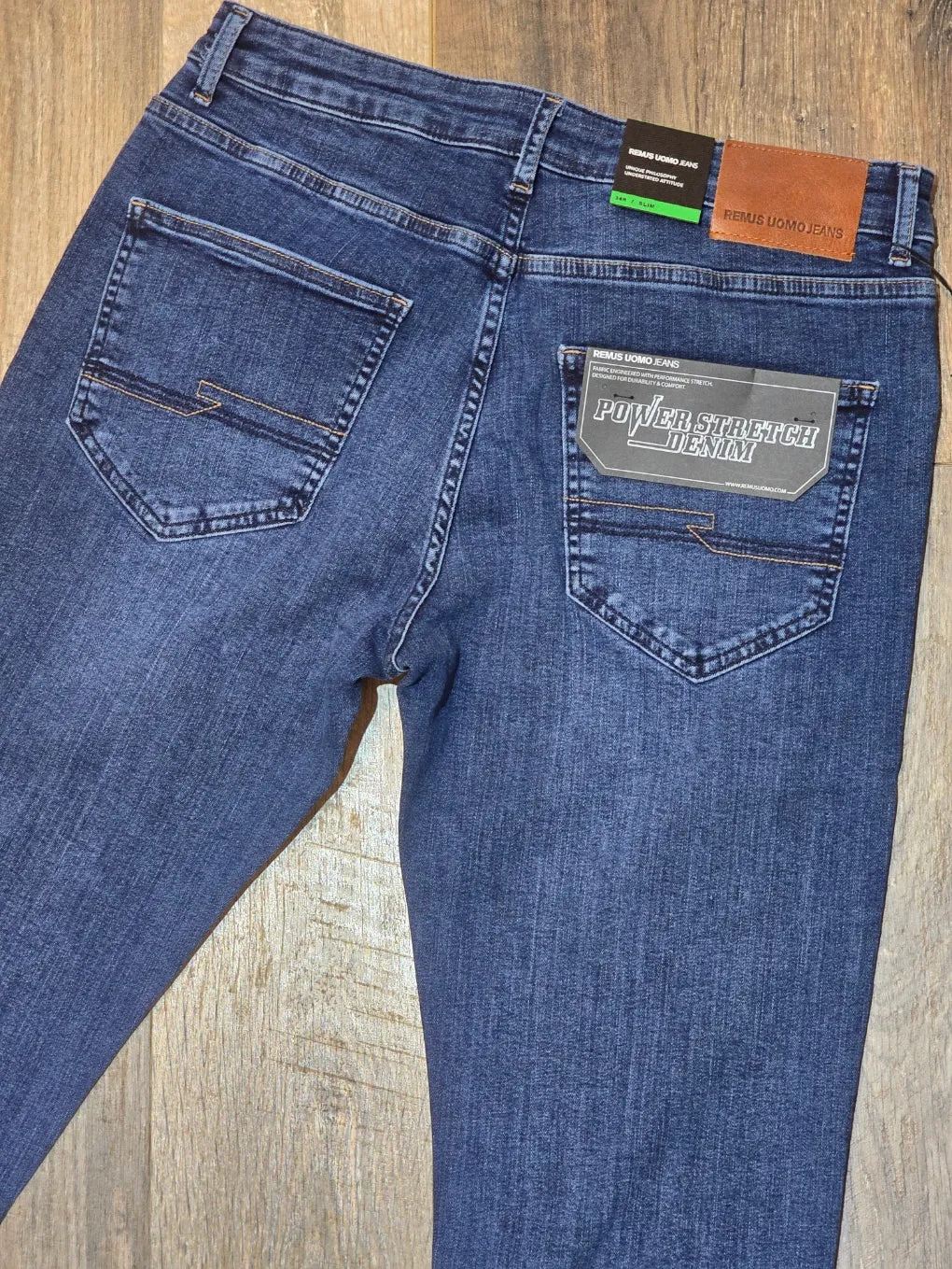 Remus Uomo Apollo Slim Fit/Power stretch Mid Summer wash jeans