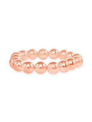 Rose Gold Everyday Stretch Bracelet - 10mm